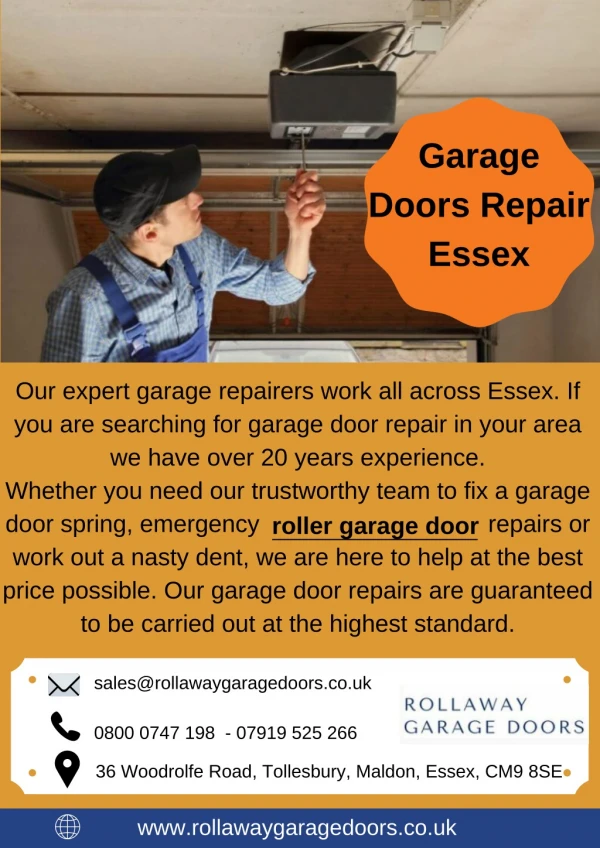 Garage Doors Repair Essex