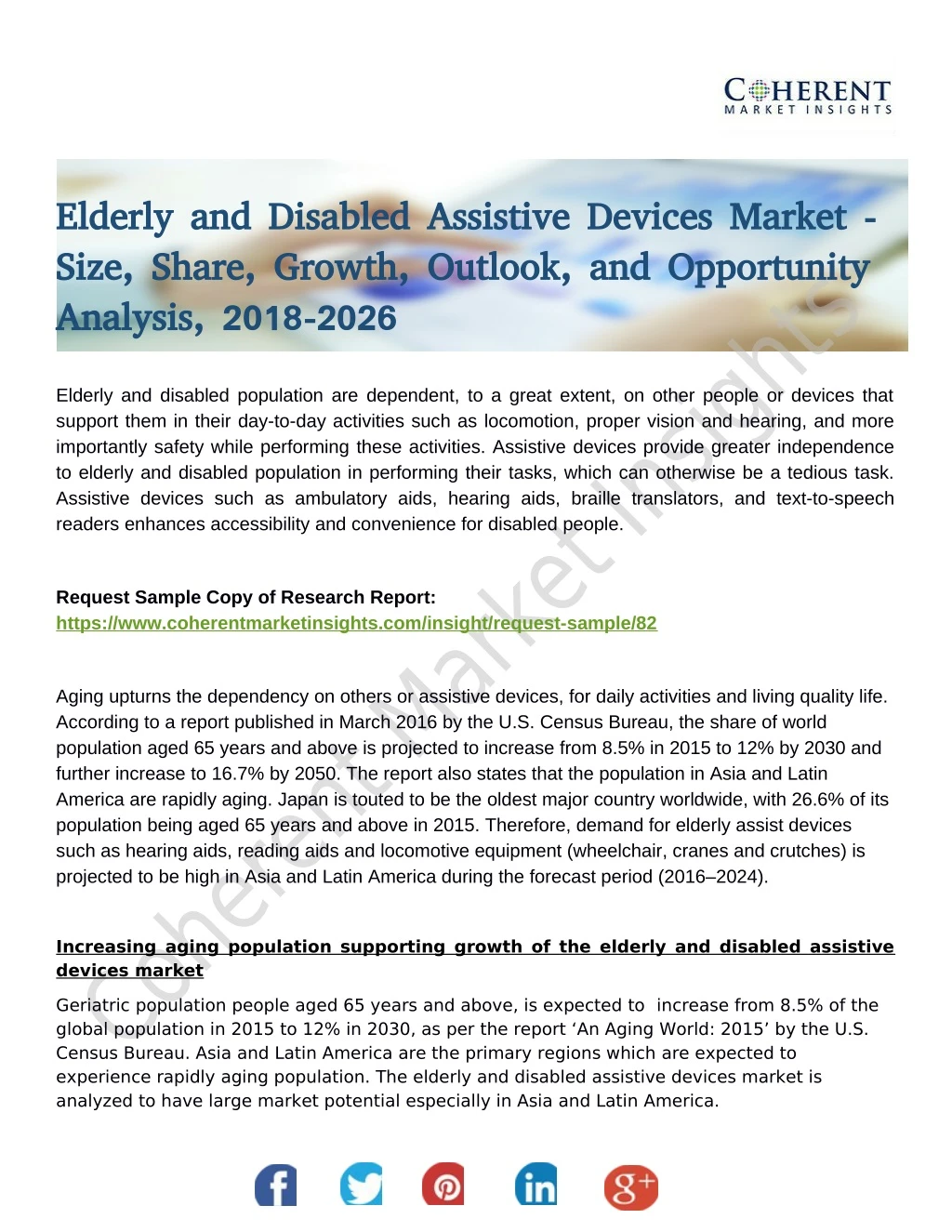 elderly and disabled assistive devices market