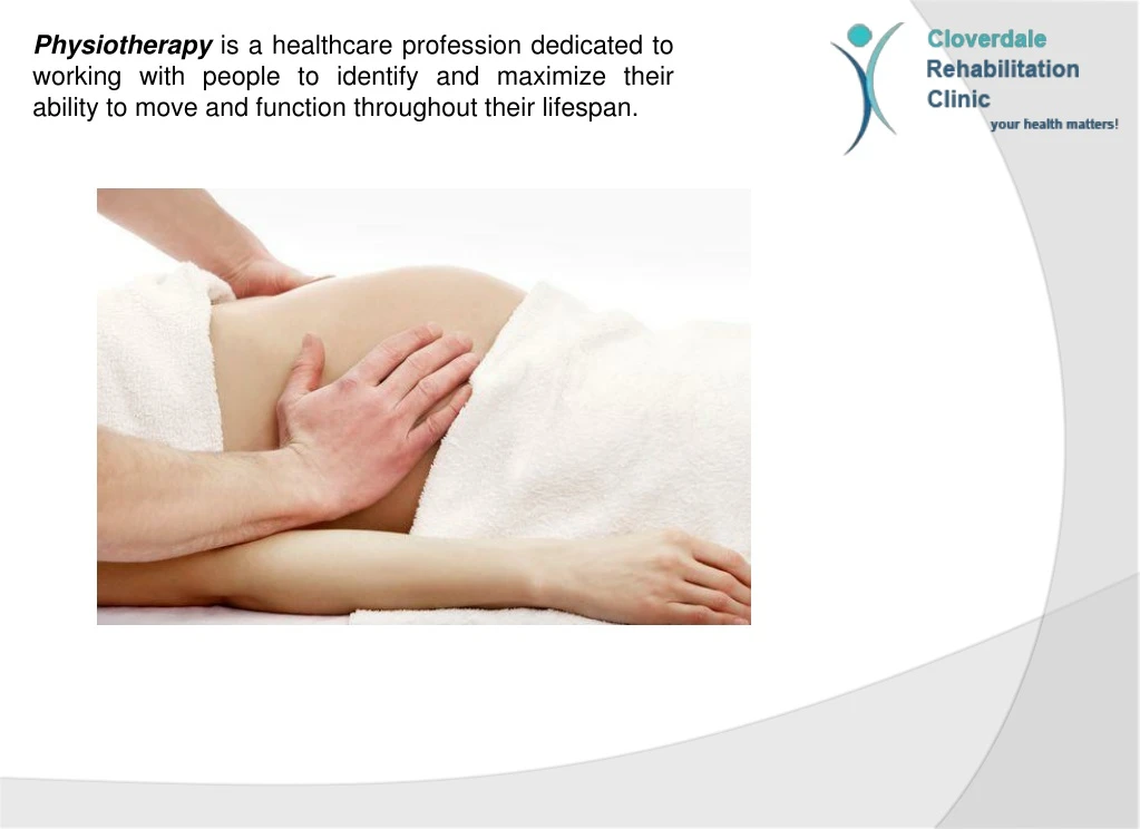 physiotherapy is a healthcare profession