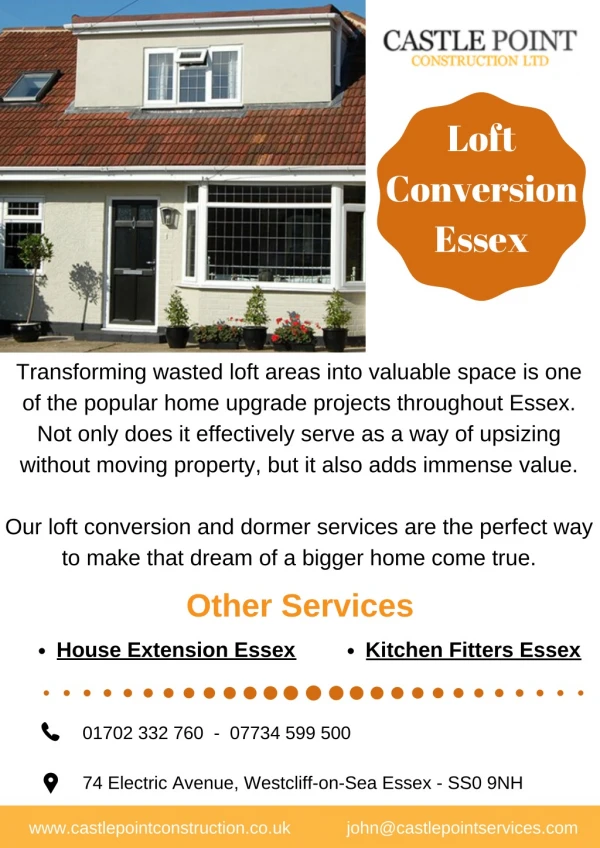 Loft Conversion Essex