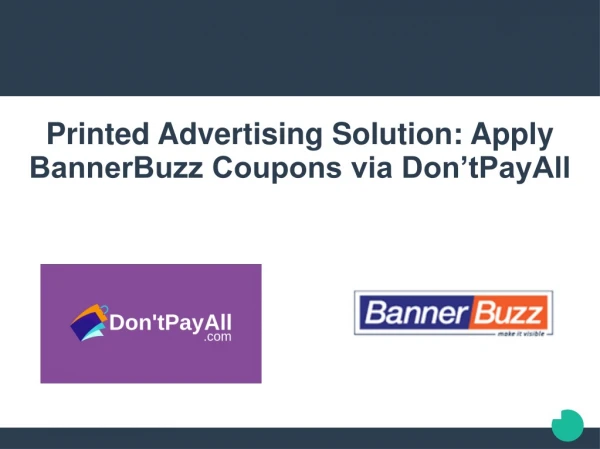 Inexpensive Advertising Solutions with BannerBuzz coupon