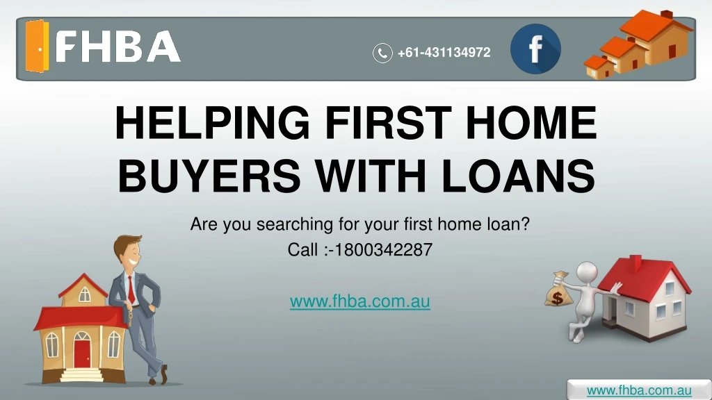 helping first home buyers with loans