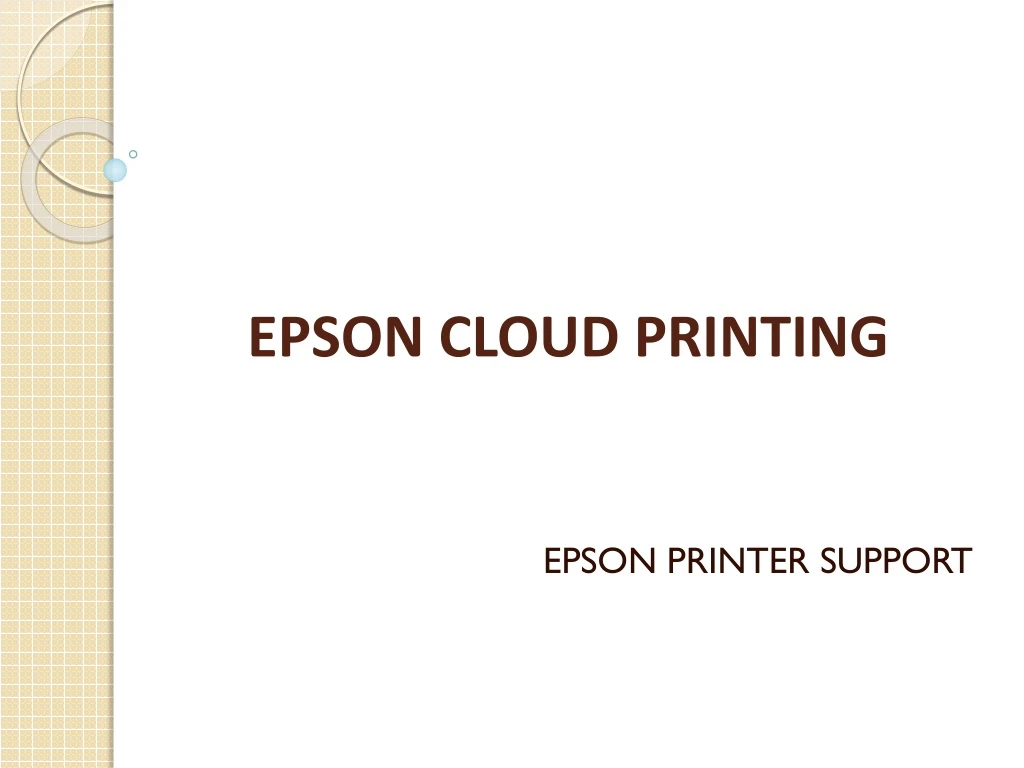 epson cloud printing