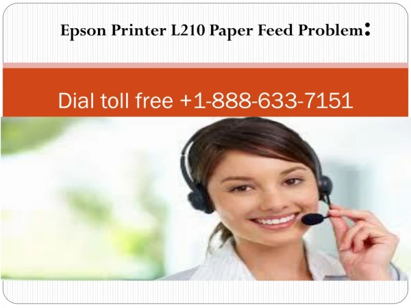 Fix Epson Printer L210 Paper Feed Problem