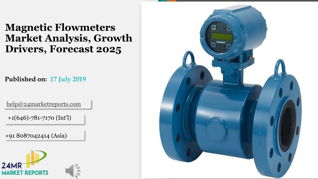 magnetic flowmeters market analysis growth drivers forecast 2025