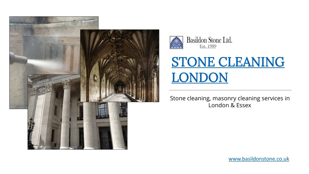 stone cleaning london