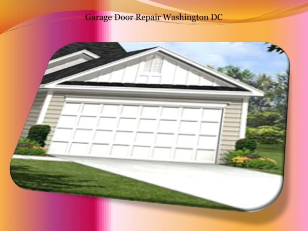 Garage Door Repair Washington DC