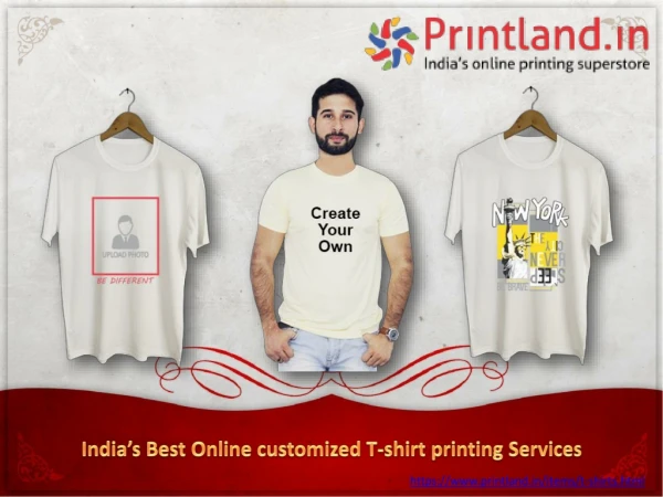 Choose Best customized Cotton t-shirts online from Printland