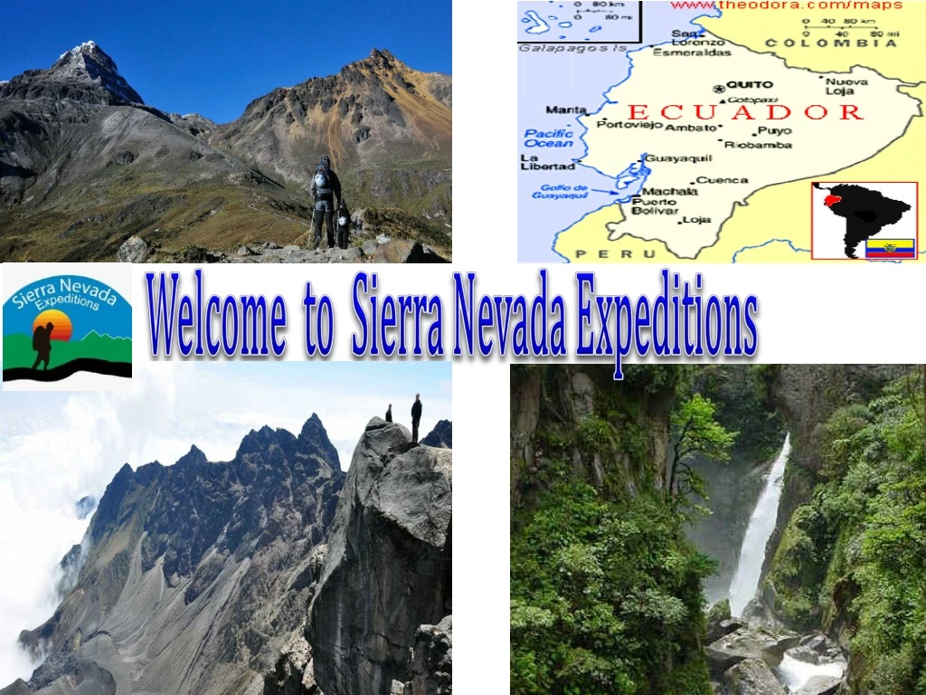 welcome to sierra nevada expeditions