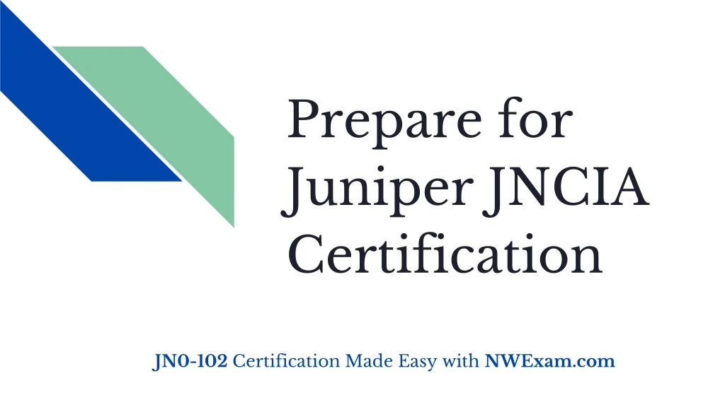 prepare for juniper jncia certification