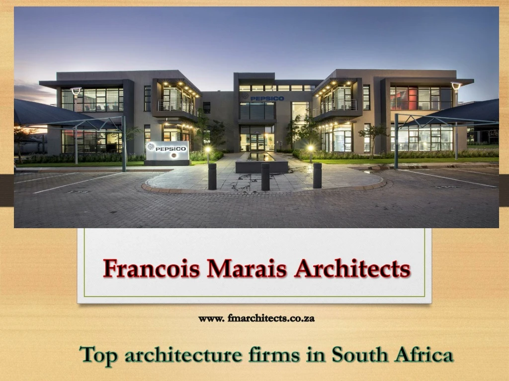 francois marais architects www fmarchitects co za