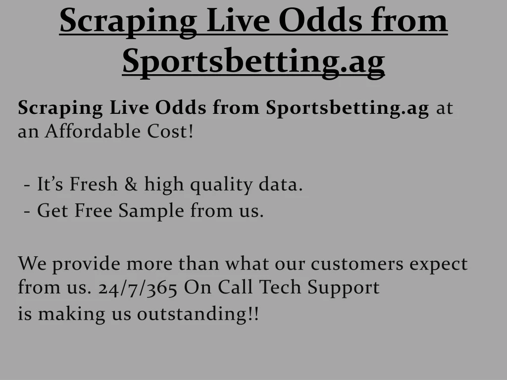 scraping live odds from sportsbetting ag