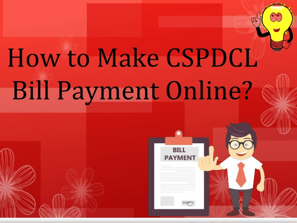how to make cspdcl bill payment online
