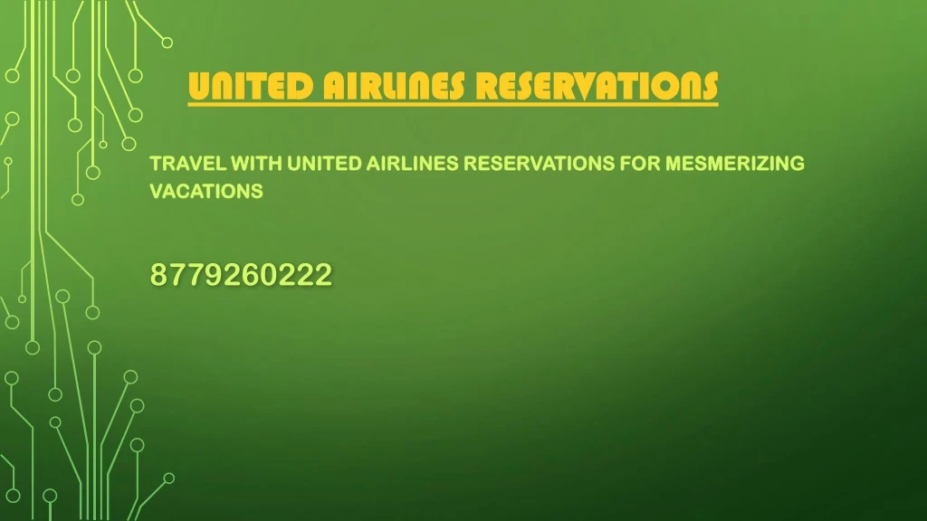 united airlines united airlines reservations