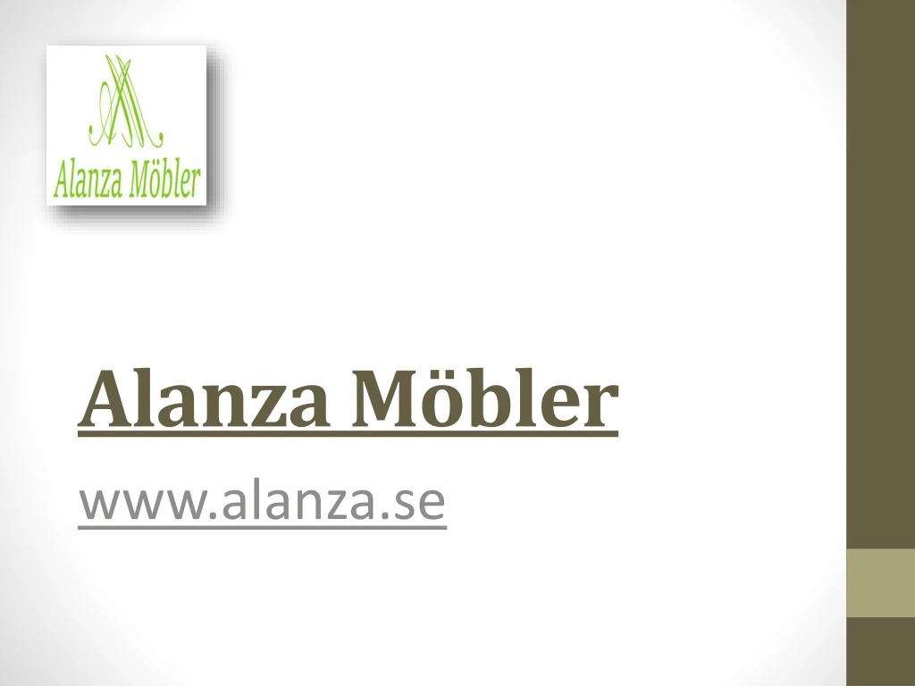 alanza m bler