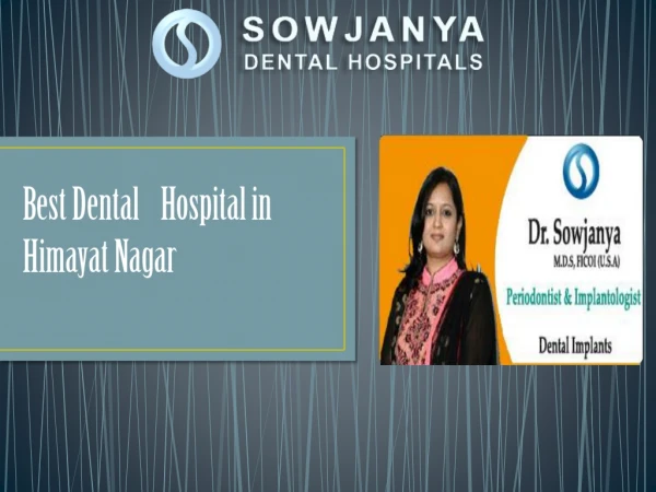 Dental Clinic in Hyderabad - Best Dental Hospital in Himayat Nagar