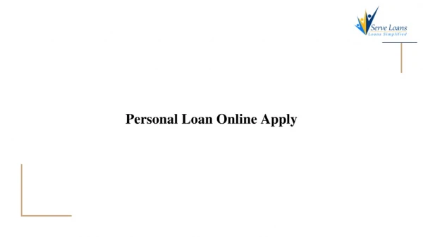 Personal Loan Companies