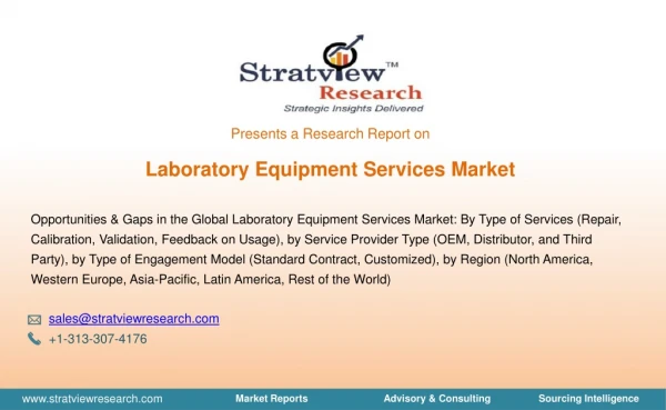 Laboratory Equipment Services Market | Trends & Forecast | 2018-2025