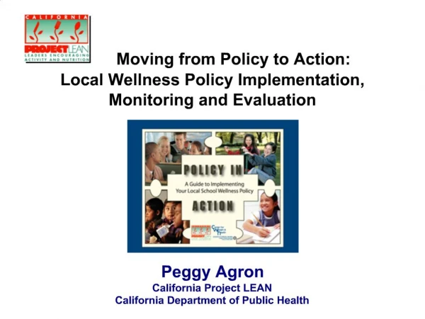 Moving from Policy to Action: Local Wellness Policy Implementation, Monitoring and Evaluation