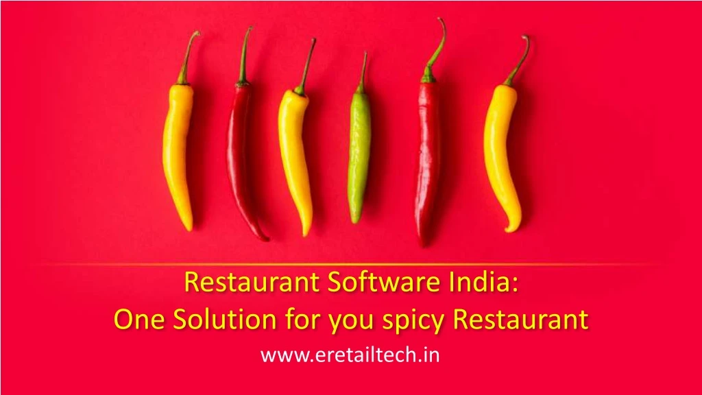 restaurant software india one solution