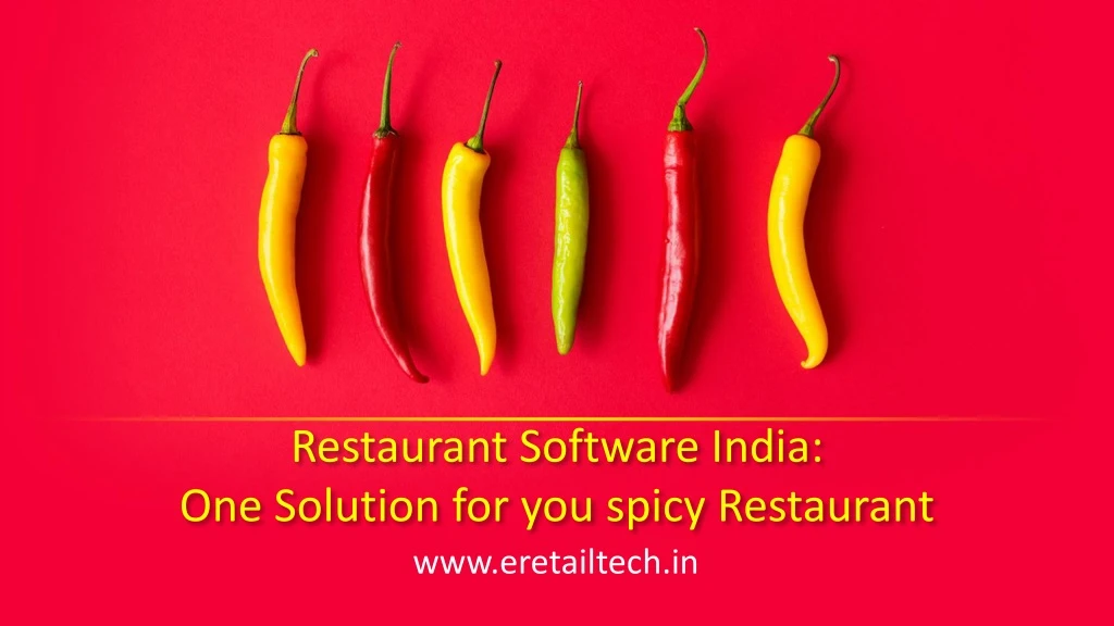 restaurant software india one solution for you spicy restaurant