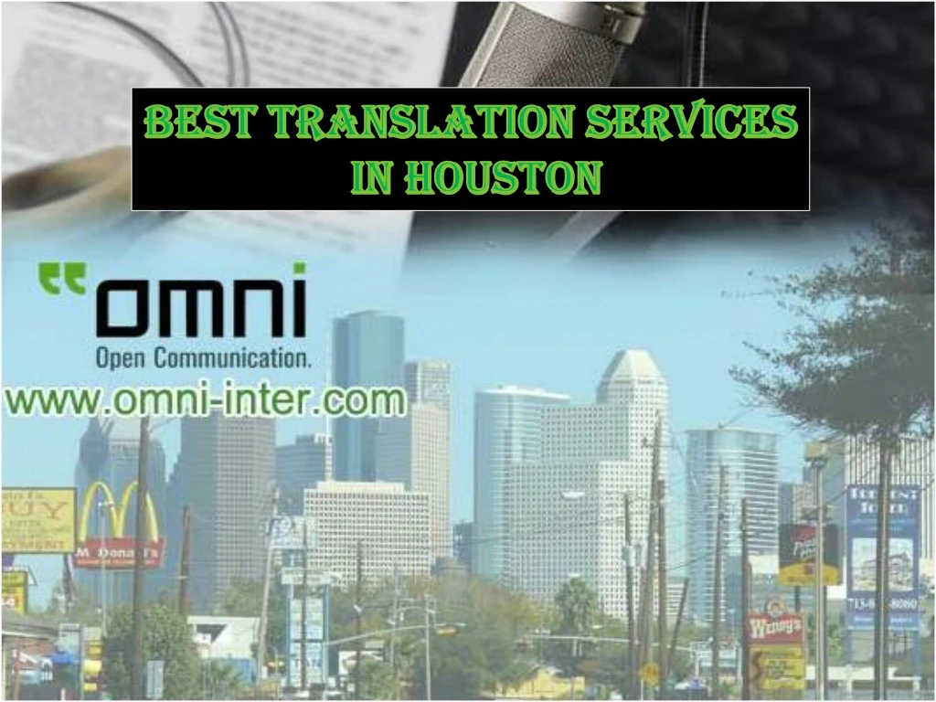 best translation services in houston