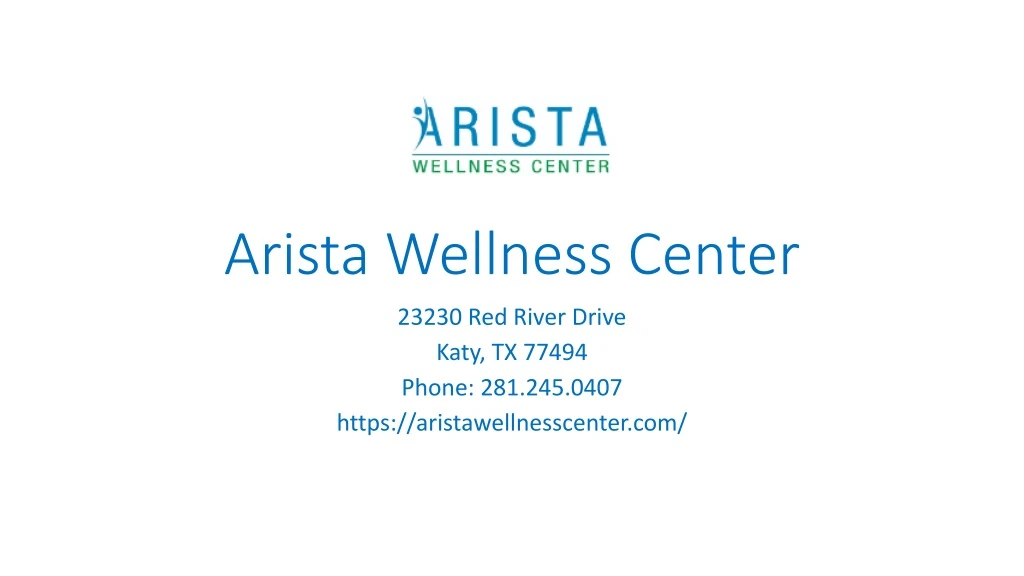 arista wellness center