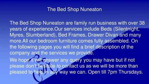 The Bed Shop Nuneaton