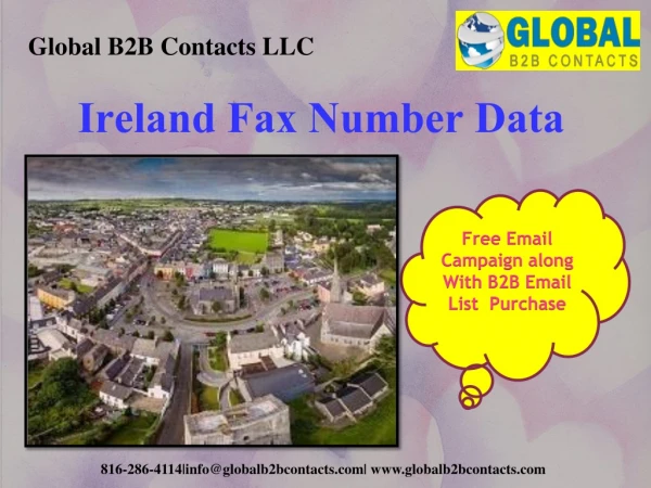 Ireland Fax Number Data