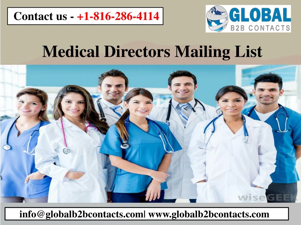 medical directors mailing list