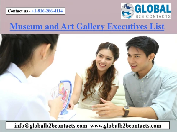 museum and art gallery executives list