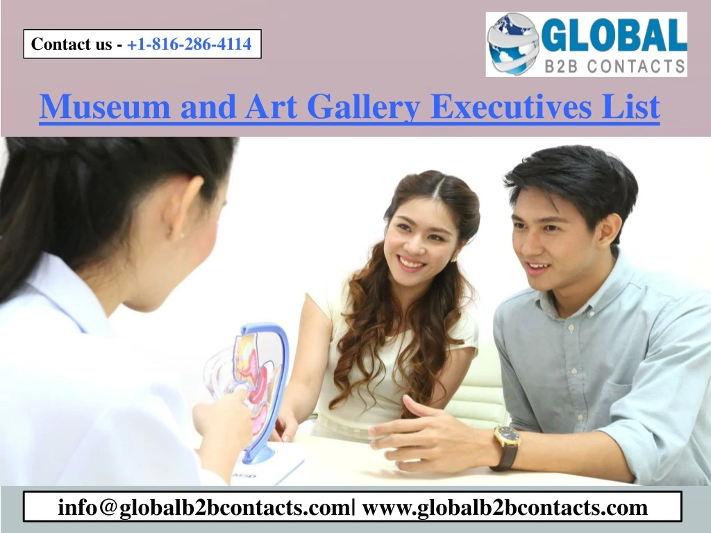 museum and art gallery executives list