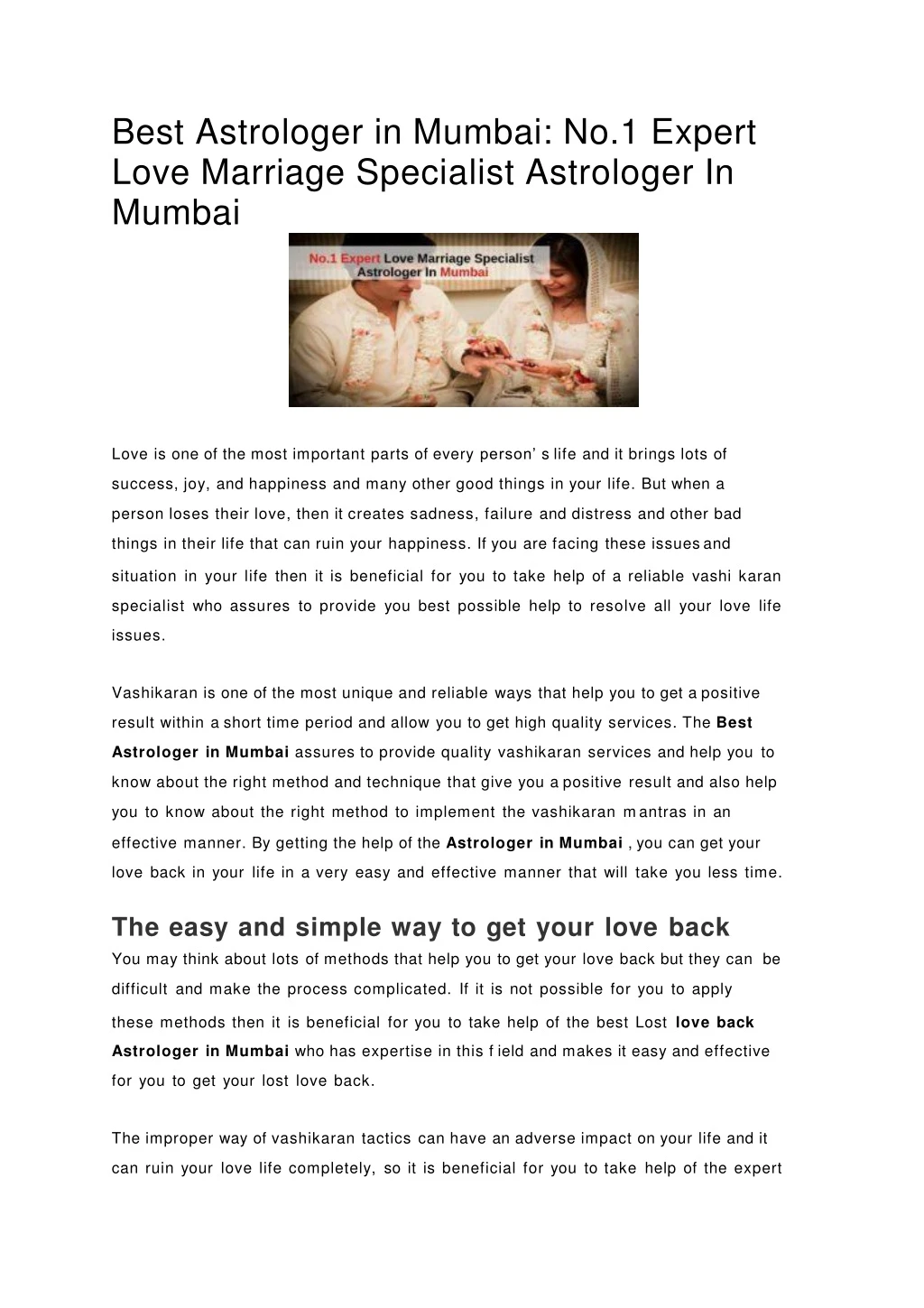 best astrologer in mumbai no 1 expert love marriage specialist astrologer in mumbai