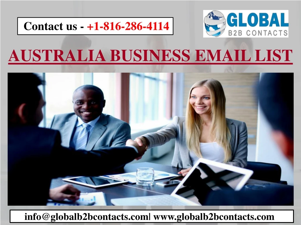 australia business email list