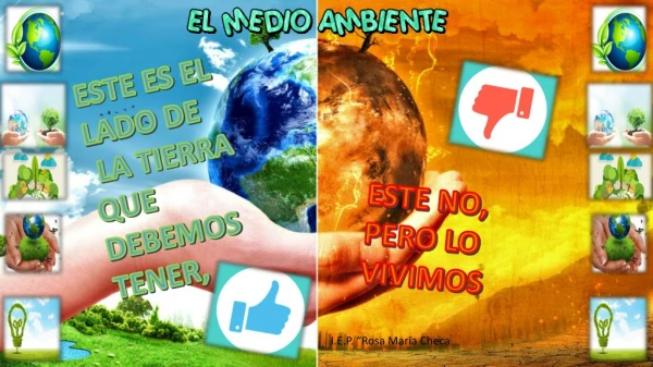 PUBLICO MI ACTIVIDAD: AFICHE DEL MEDIO AMBIENTE