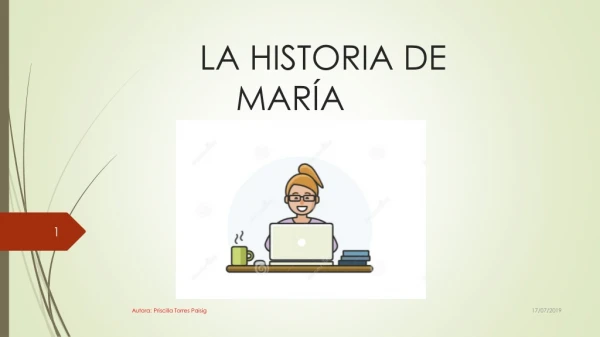 PUBLICO MI ACTIVIDAD: LA HISTORIA DE MARÍA