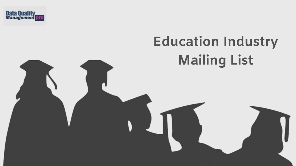 education industry mailing list