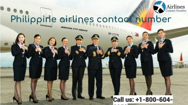 Philippine airlines contact number