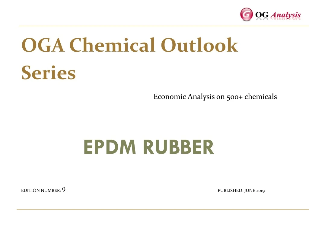 oga chemical outlook series