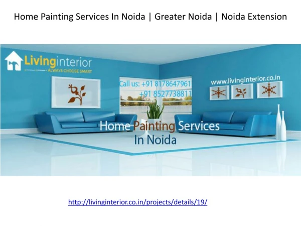 Home Painting Services In Noida | Greater Noida | Noida Extension
