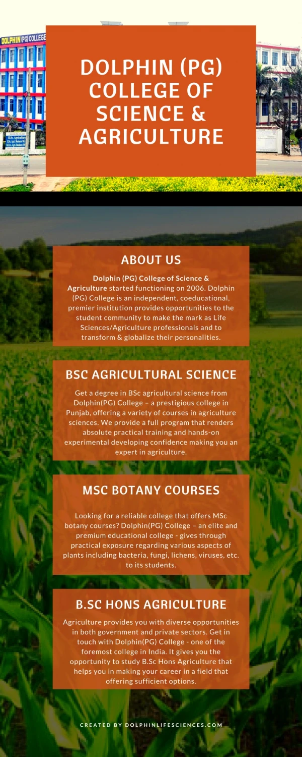 BSc Agricultural Science