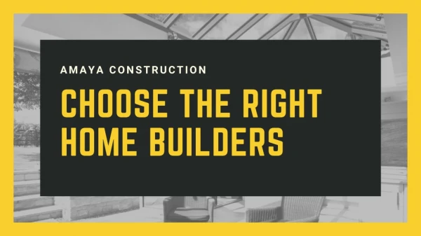 Choose the Right Home Builders in South Wales