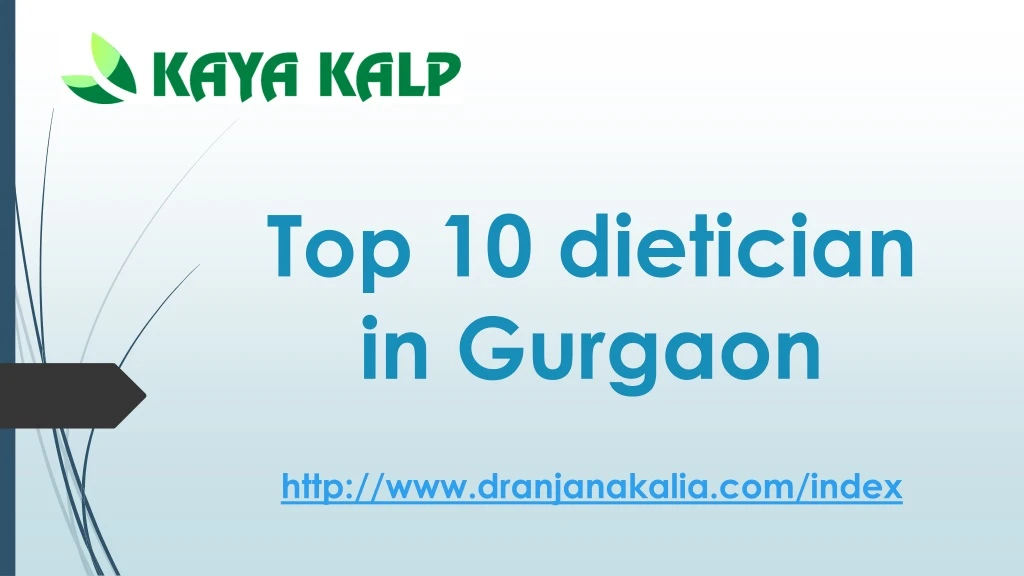 top 10 dietician in gurgaon