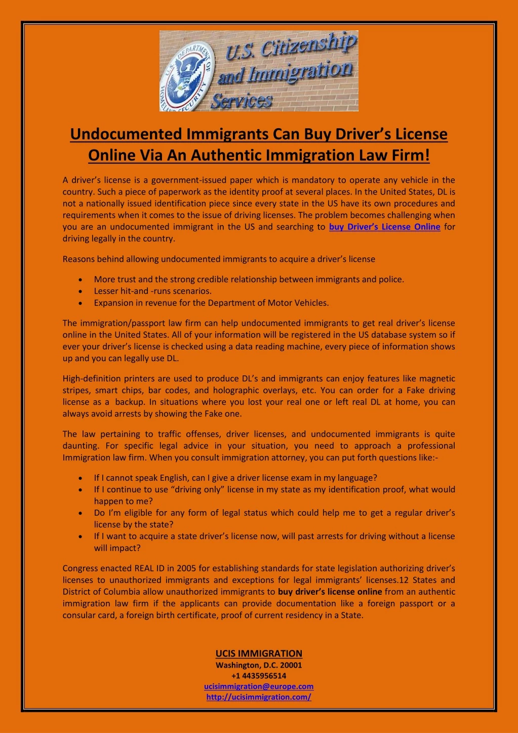 undocumented immigrants can buy driver s license
