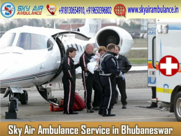 Choose Air Ambulance from Bhubaneswar with Evolved Medical Aid