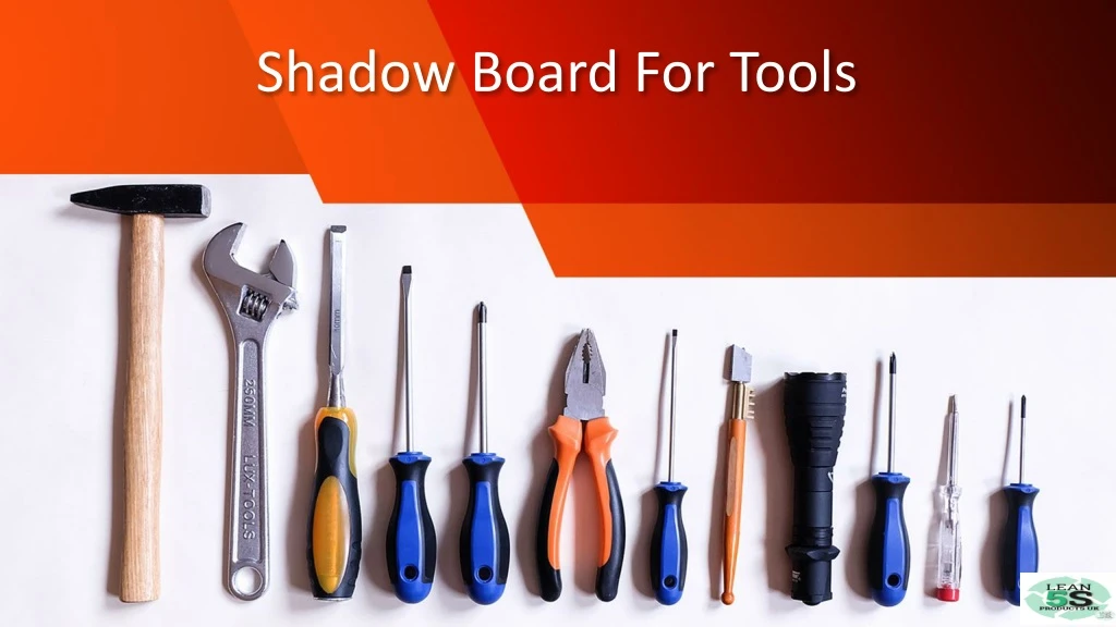 shadow board for tools