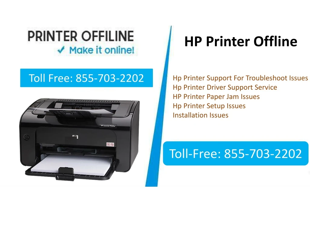 hp printer offline