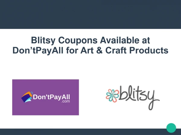 Use Blitsy Coupon for Great Savings
