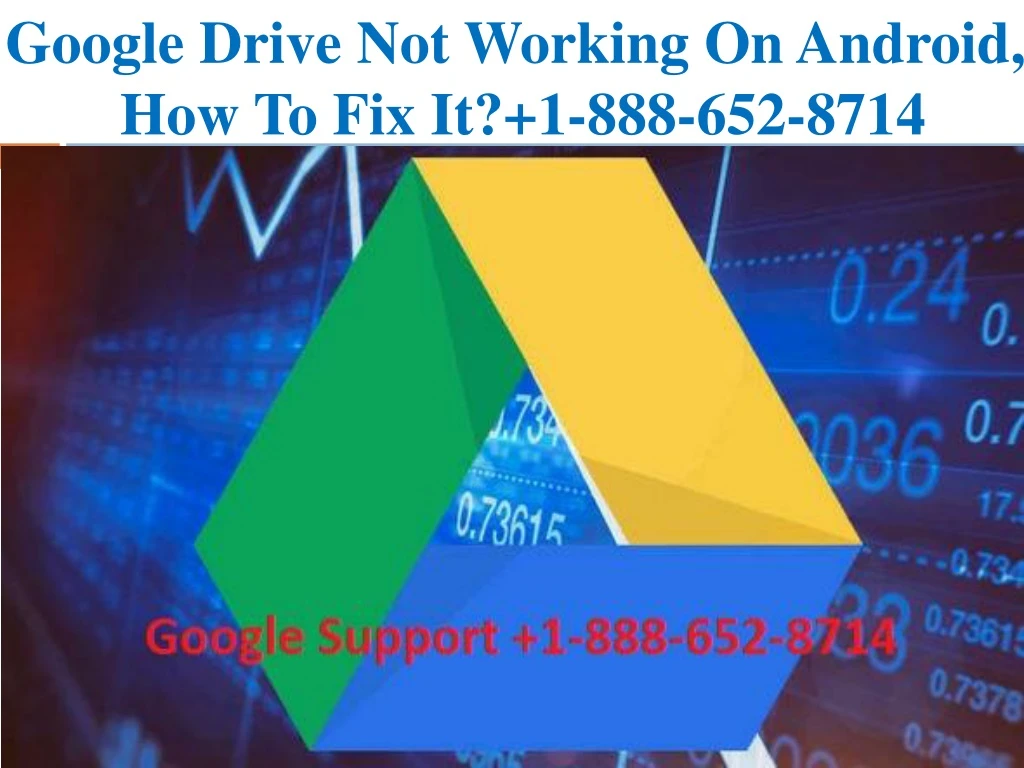 google drive not working o n android