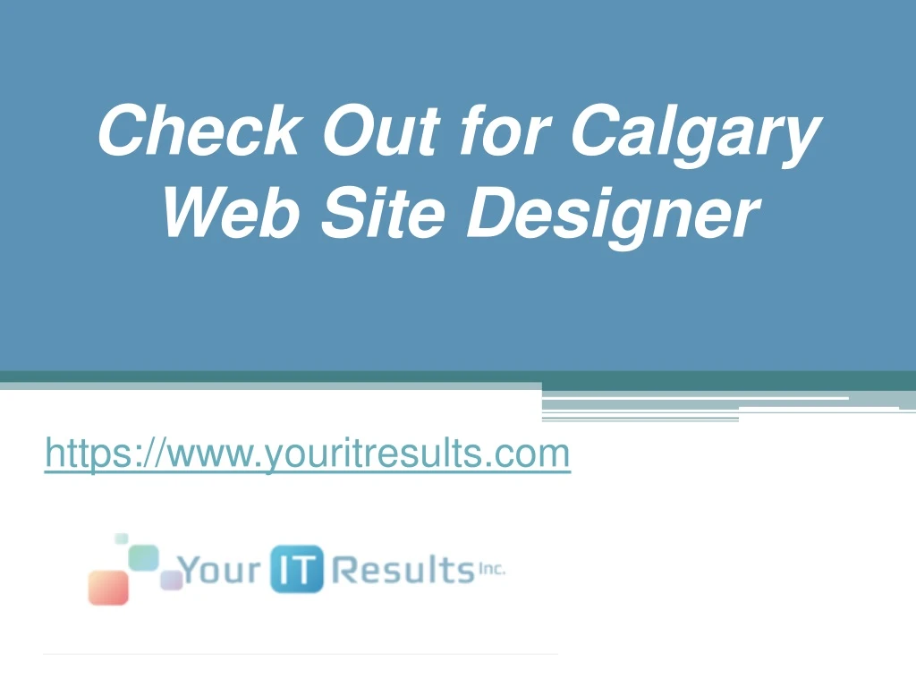 check out for calgary web site designer